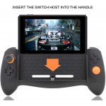 Wholesale Ergonomic Controller Pad for Nintendo Switch with Gravity Induction of Six-Axis Gyroscope, Double Motor Vibration and Screen Capture Button (Black)
